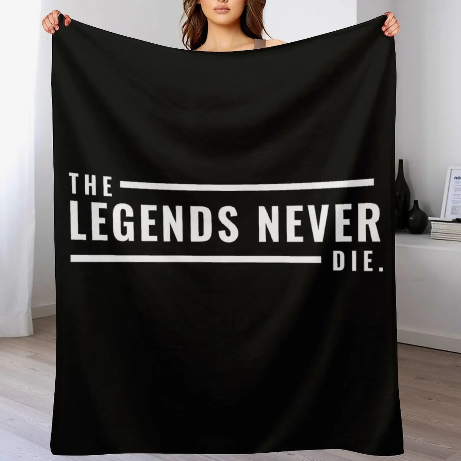 The Legends Never Die Throw Blanket Luxury Throw Giant Sofa for babies Blankets