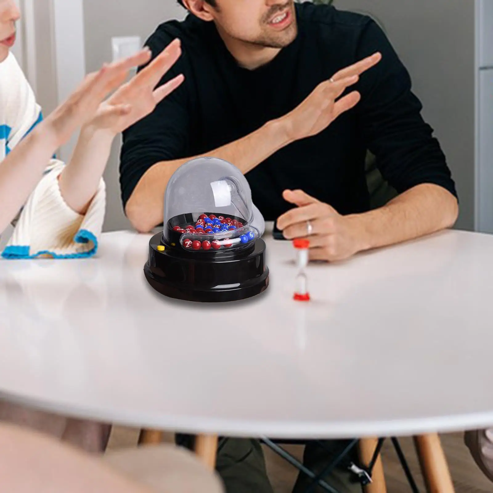 

2x Electrics Lottery Game Machines Electric Raffle Balls Machines for Club