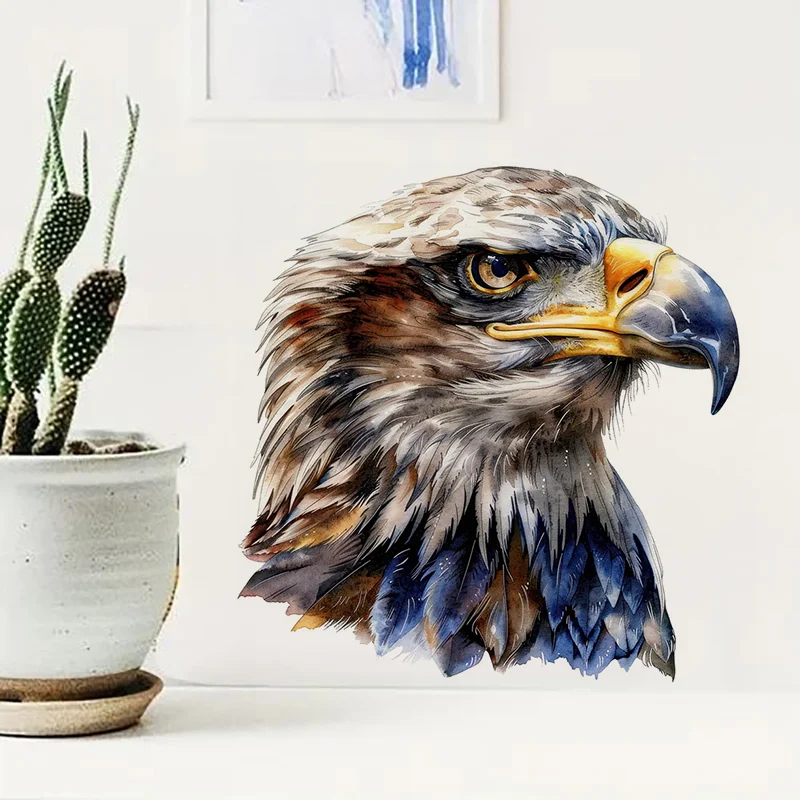 

Bald Eagle Self-Adhesive Stickers, Bedroom Entryway Living Room Porch Home Decoration Wall Stickers, Removable Stickers