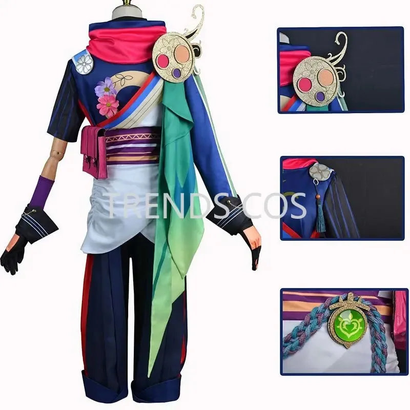 

Wat99 Tighnari Cosplay Costume Halloween Carnival Outfits with Ears Tail Wig for Comic Con 2025 New