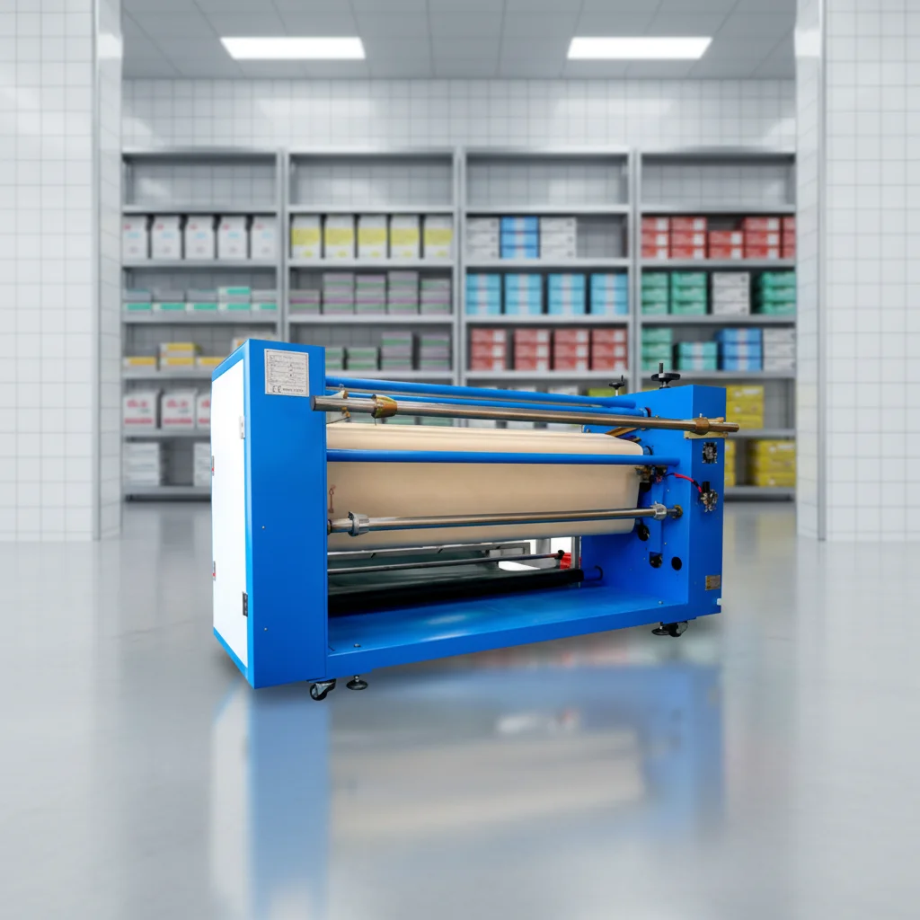 New High Quantity Multi Function Combo Roll To Roll Automatic PLC Press Machine Textile Sublimation In Oversea Warehouse