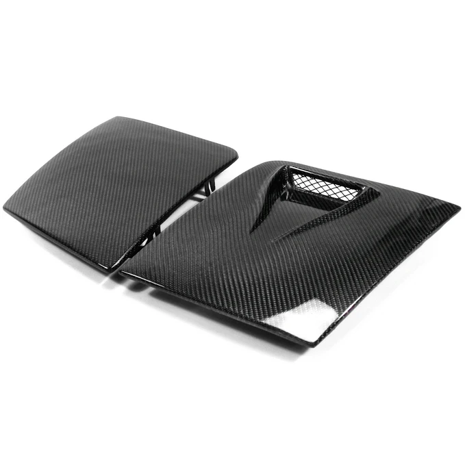 

Carbon Fiber MX5 NA MK1 Miata Vented Headlight Cover Pair (Only LHS Vented)