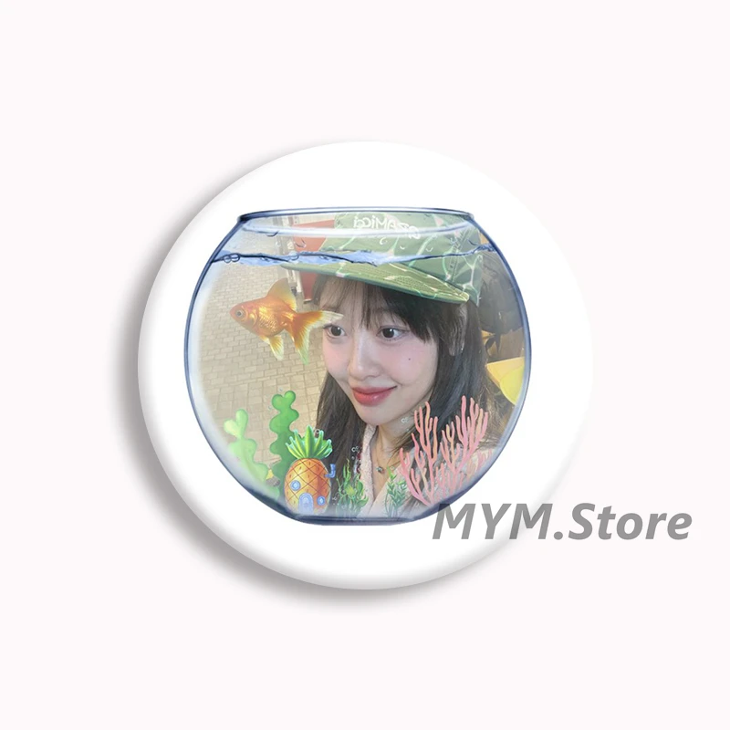 YVES Solo Debut Soft Button Pin LOONA Orbit Kawaii Brooch Badge