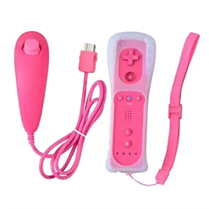 For Wii Wireless GamePad Remote Controle Without Motion Plus+Nunchuck Controller Joystick For Wii Accessories