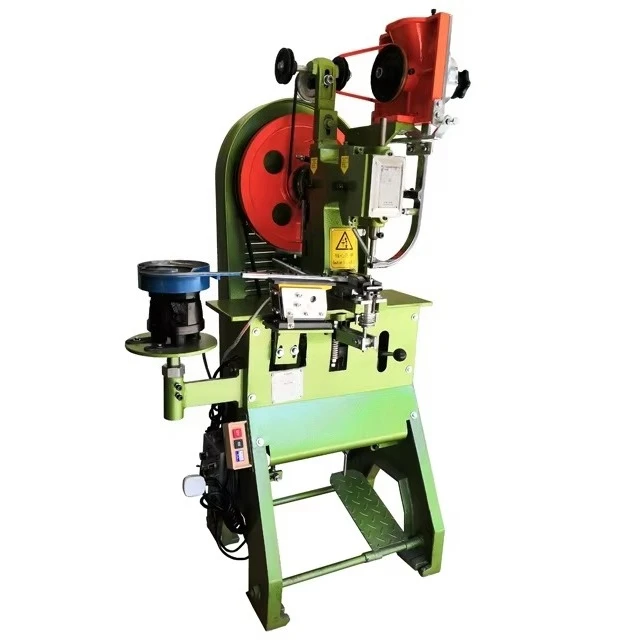 New 989G2 Electric Fully Automatic Riveting Machine for Plastic Grommet CE Certified 60-80 Time/Minute 220V 1 Year Warranty