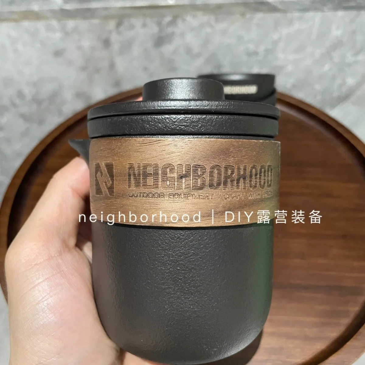 NBHD portable travel tea set small set outdoor bag kung fu teapot tea cup single quick cup one pot two or four cups