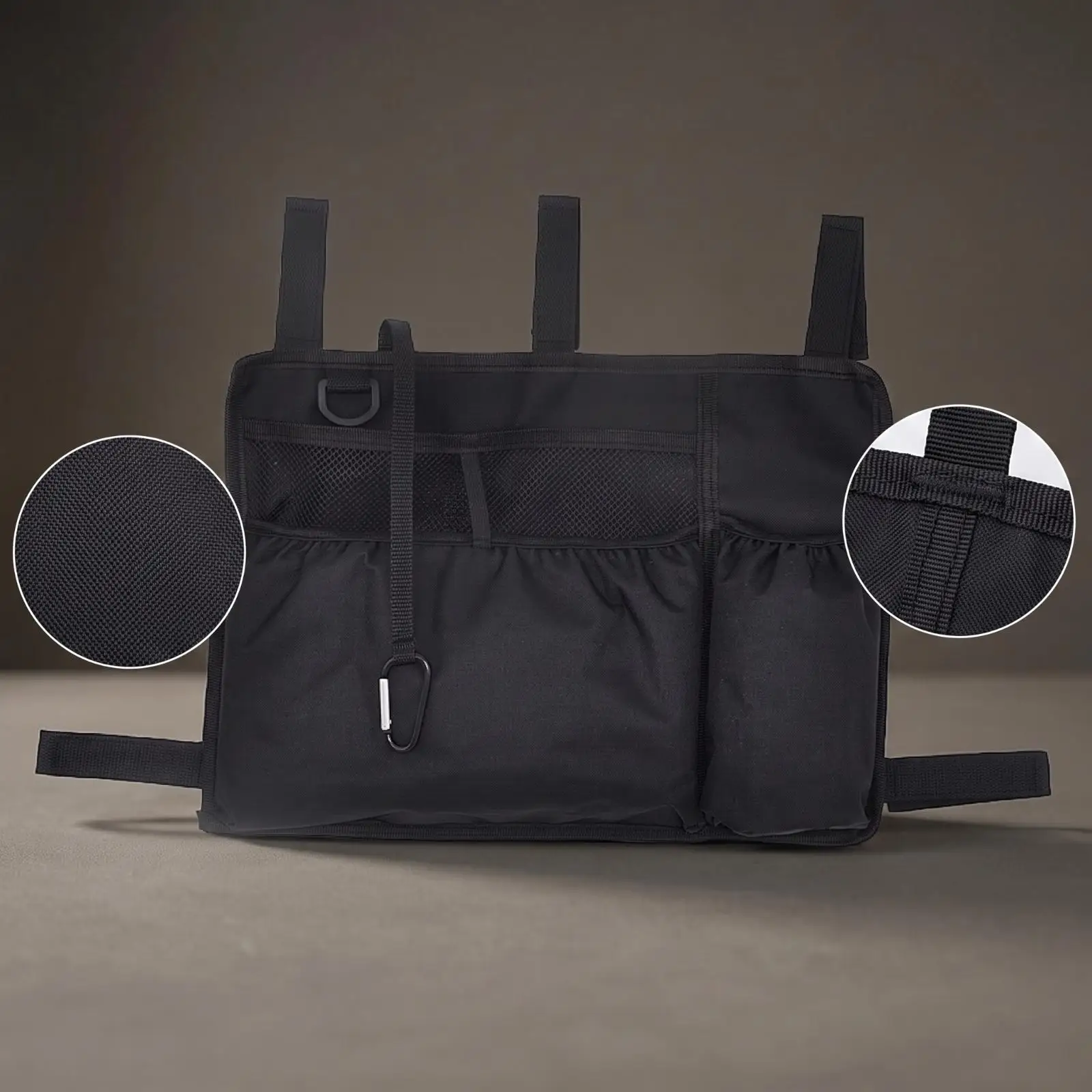 bolsa-organizadora-multicompartimentos-para-andador-com-bolso-com-ziper-e-frente-em-tela-para-viagem
