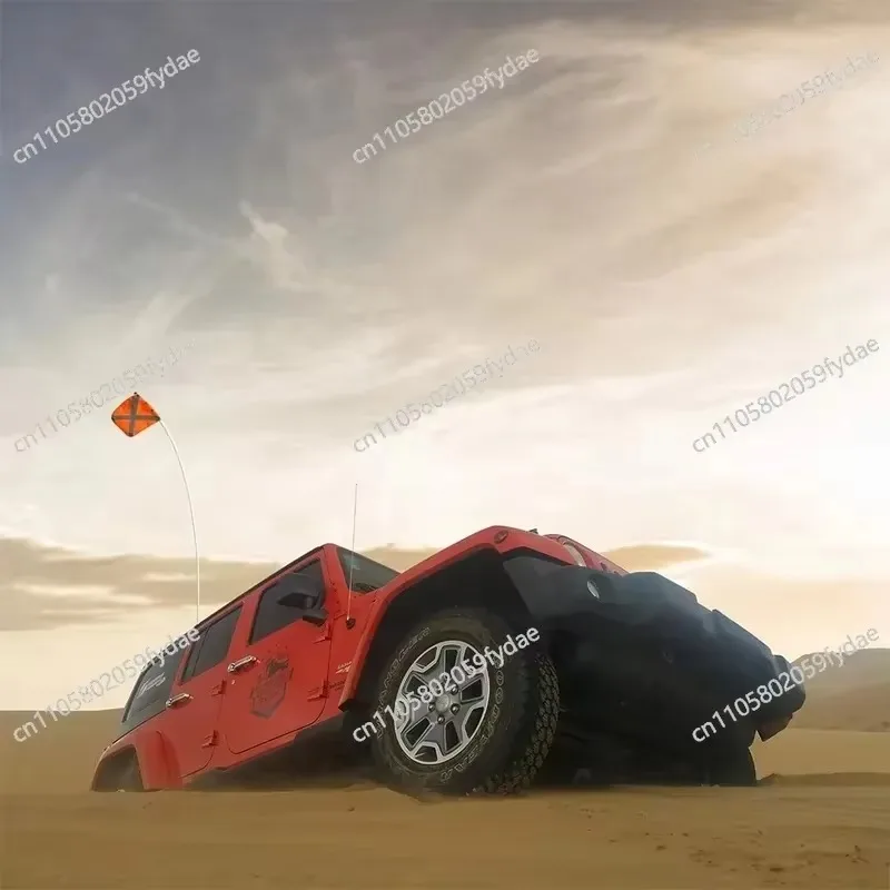 Vehicle External Flagpole Suction Base Off-Road Vehicle Desert Flagpole