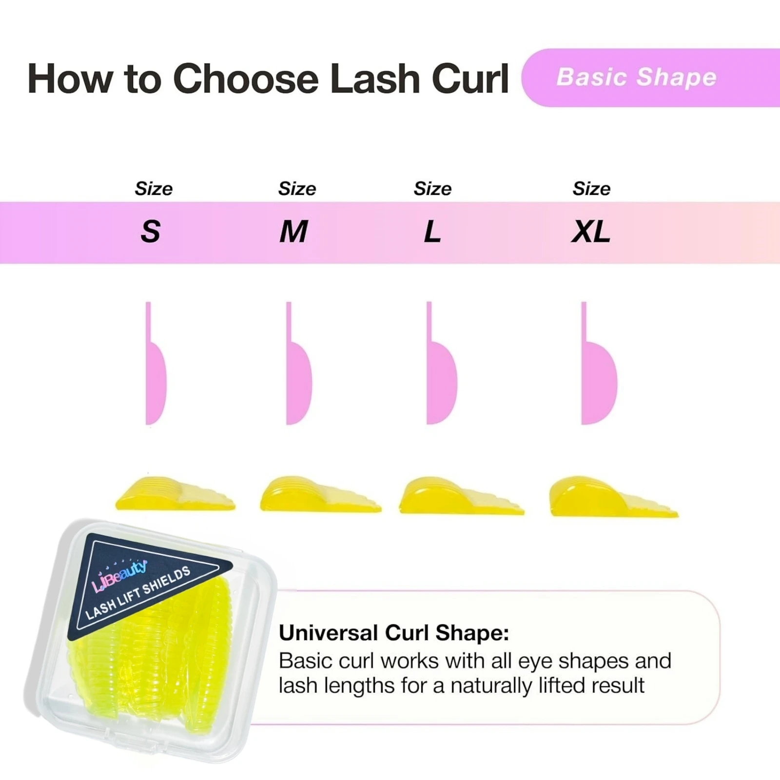 Libeauty 4Pairs Silicone Eyelash Perming lamination Pad Reusable Lash Lifting Rod Kit 3D Lashes Extension Curler Applicator Tool