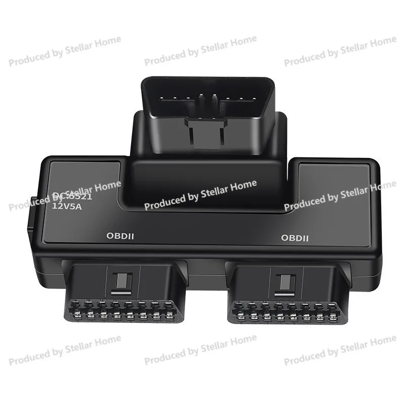 OBD2 One Point Two Adapter Wire 16 Pin 16 Core Car Truck New Energy Obd Universal Belt DC5521