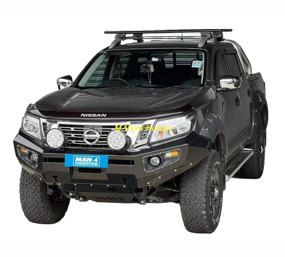 High Quality Front Bumper Steel Bull Bar For Navara Np300 D23 14-21