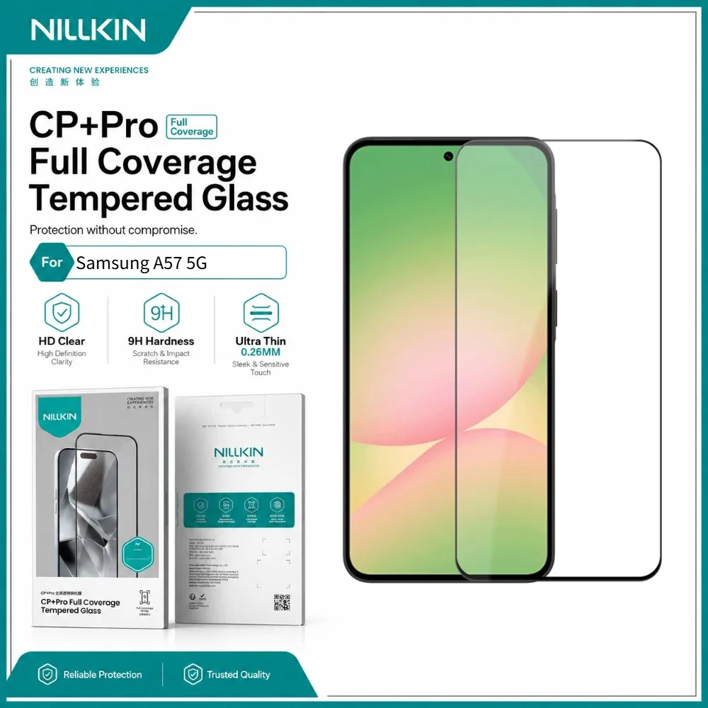 NILLKIN Tempered Glass For Samsung Galaxy A57 A37 A56 A36 5G Protector Film Oleophobic Coating FM5002