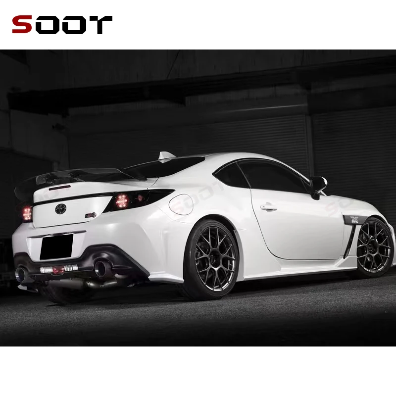 لتويوتا GR86 سوبارو BRZ ZN8 ZC8 ألياف الكربون الذيل زعانف الخلفية الجذع المفسد دليل الجناح الخلفي الجناح سيارة الجذع كلبشة SD نمط #6