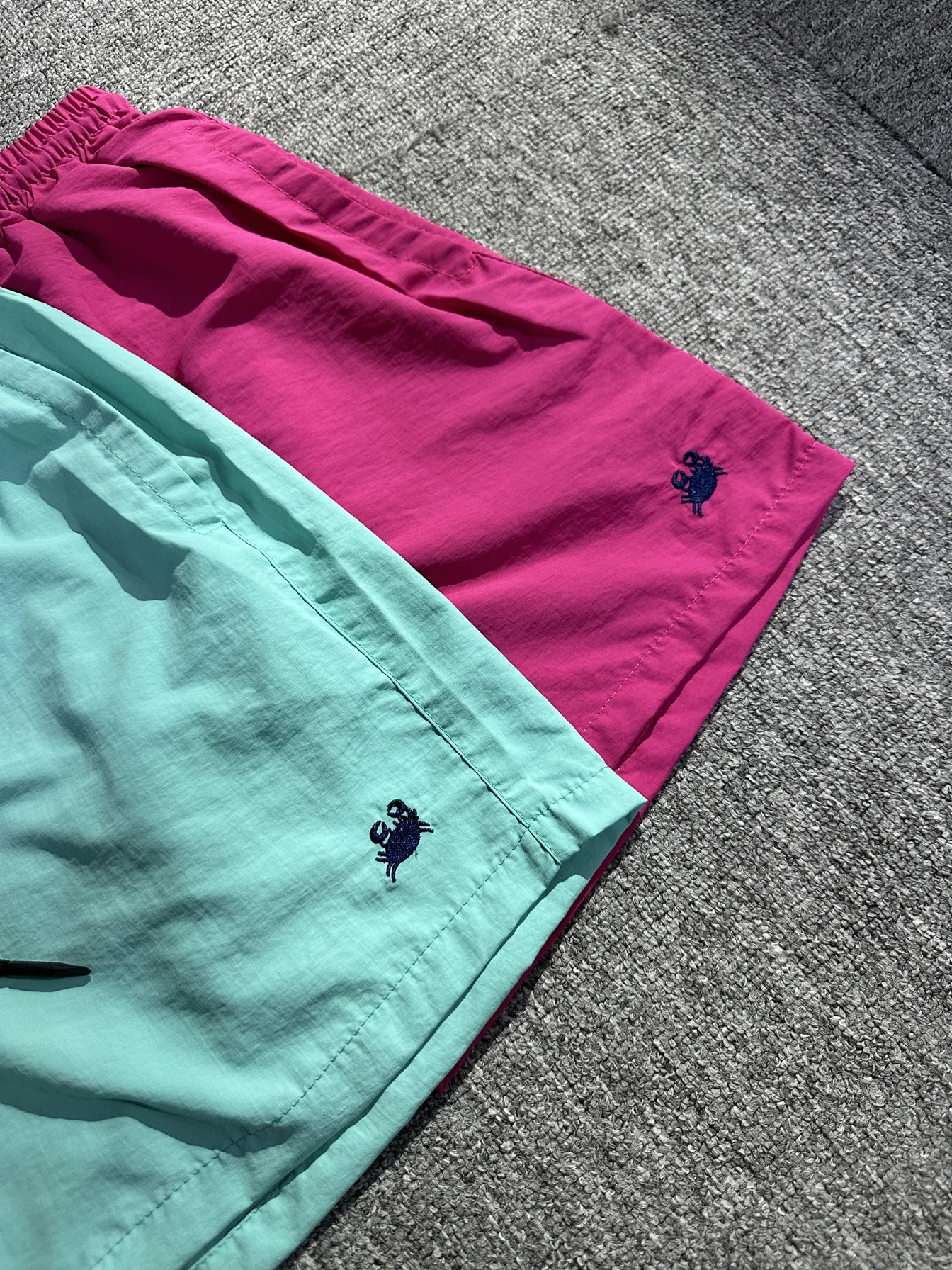 

Summer Beach Casual Cotton Qui Dry ort Pants Men's Four-Five Split Leisure Sports Under-Knee Couple ort orts