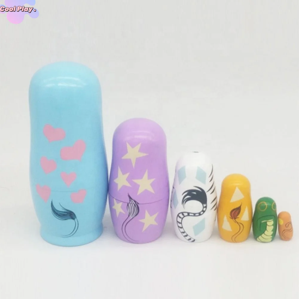 

Japanese Girl Animal Matryoshka Doll Snowman Egg Shape Owl Girls Russian Doll Rabbits Cow Wooden Stacking Dolls Kids Toys