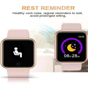 Smart Watch for Men Women Sport Mode Music Control Calorie Fitness Distance Banda Banda Smart Remember Smart Bracelet Android IOS 8 Main Sales Men's Digital Watch - №2