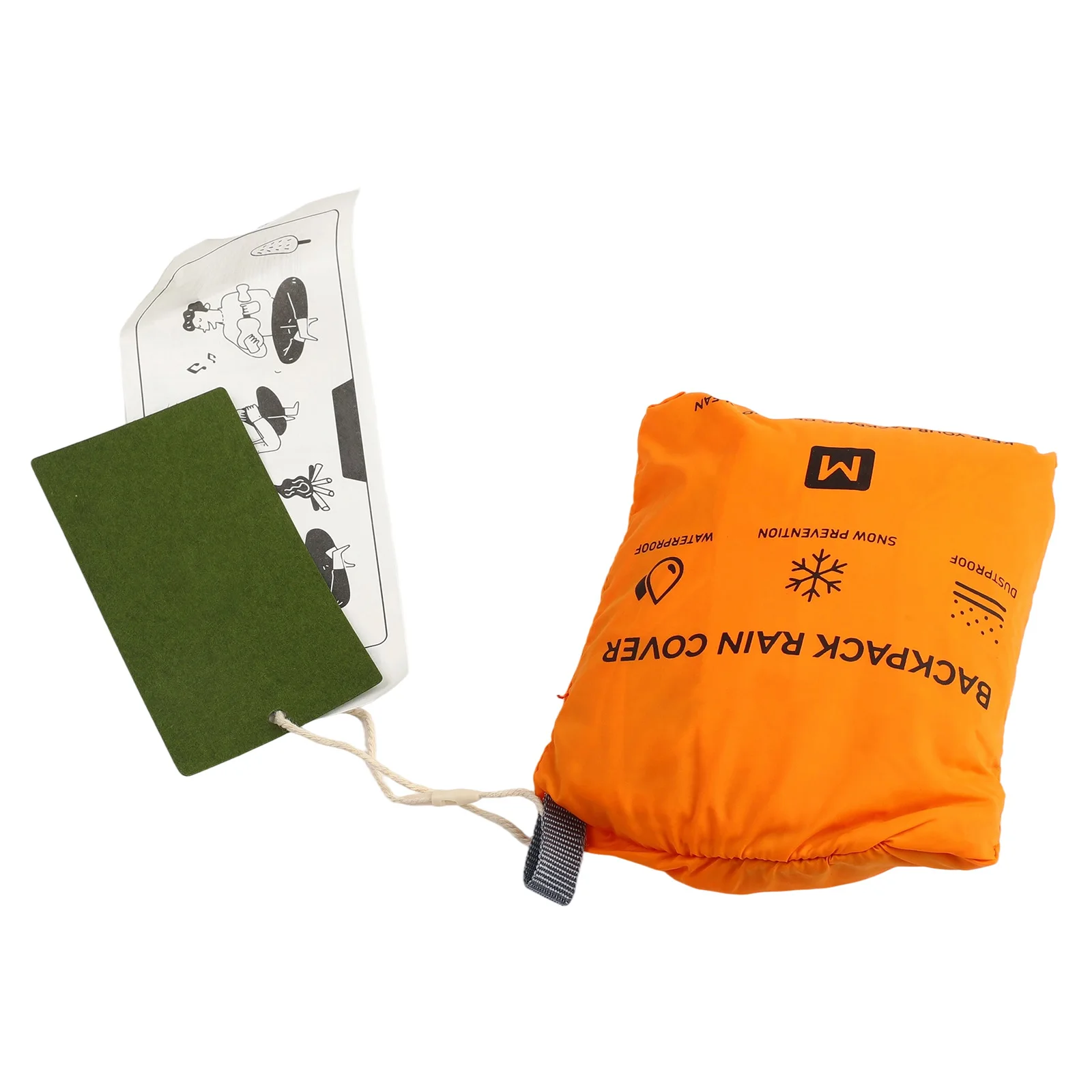 Dust Cover Approx 16x12x4cm Backpack Rain Cover Scratch Resistance Wear Resistance Easy To Install For Backpack