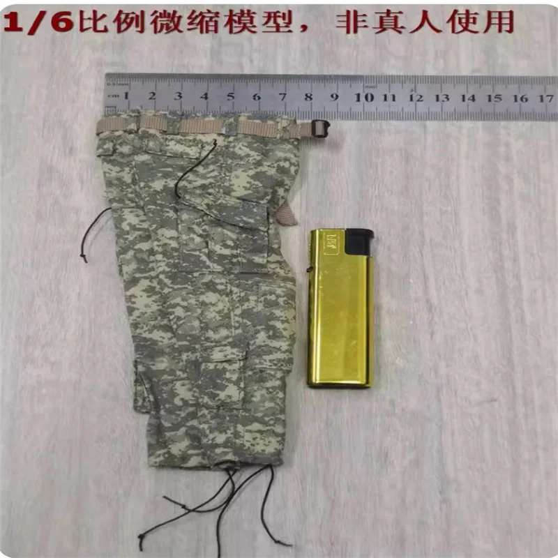 1/6 Soldier Jungle Combat Pants Belt Model Toy Accessories For 12'' Action Figure Body In Stock