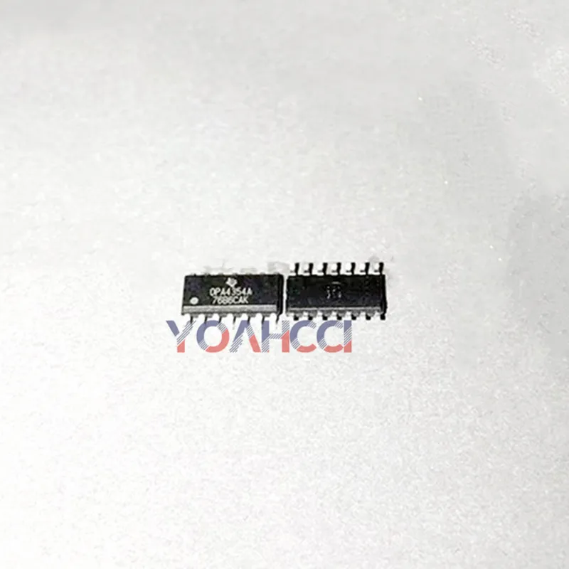 OPA4354 OPA4354A OPA4354AID OPA4354AIDR SOP-14 (10 ชิ้น) จัดส่งฟรี, Original วงจรรวม,ในสต็อก
