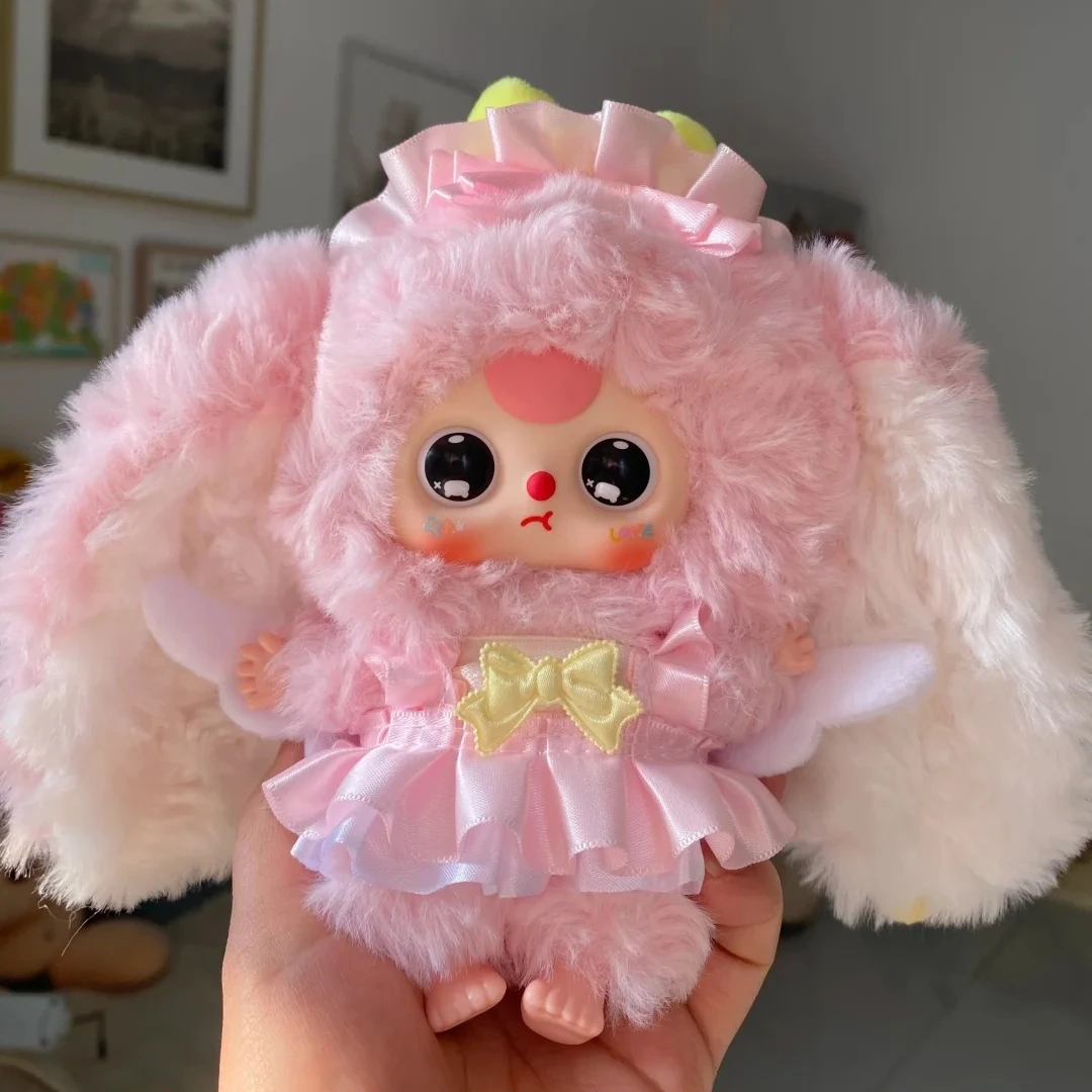 

Baby Three Macaron Little Rabbit V2 Series, плюшевая слепая коробка, игрушки Mystery Box Cajas Misteriosas Kawaii, куклы, подарок для девочек