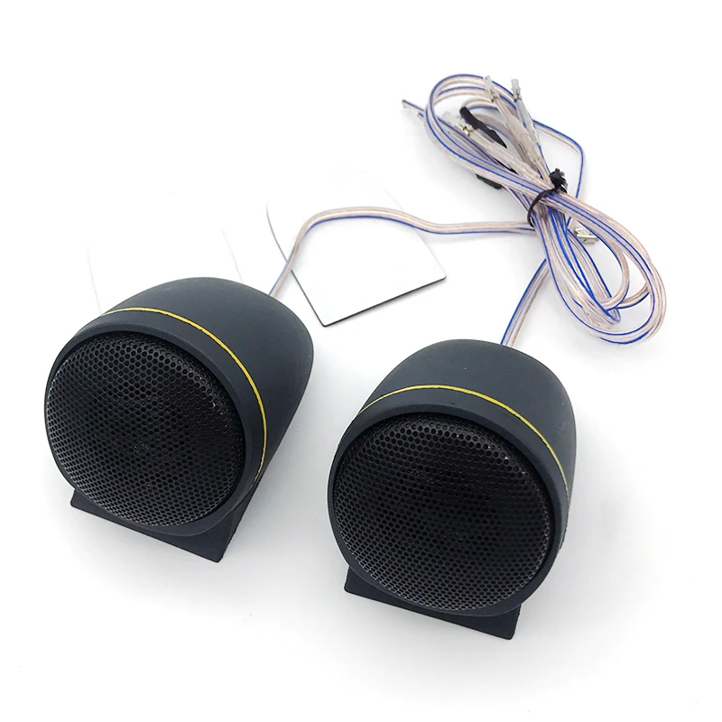 1pair 3 inch Car Tweeter Car-mounted Aluminum Shell Silk Film Tweeter Car Audio treble speaker Car Small Tweeter 2pcs