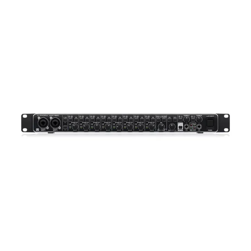 

Behringer U-Phoria UMC1820 Sound Card 18-In/20-Out USB 2.0 Audio Interface With 8 Midas Mic Preamps Audio Sound Equipment