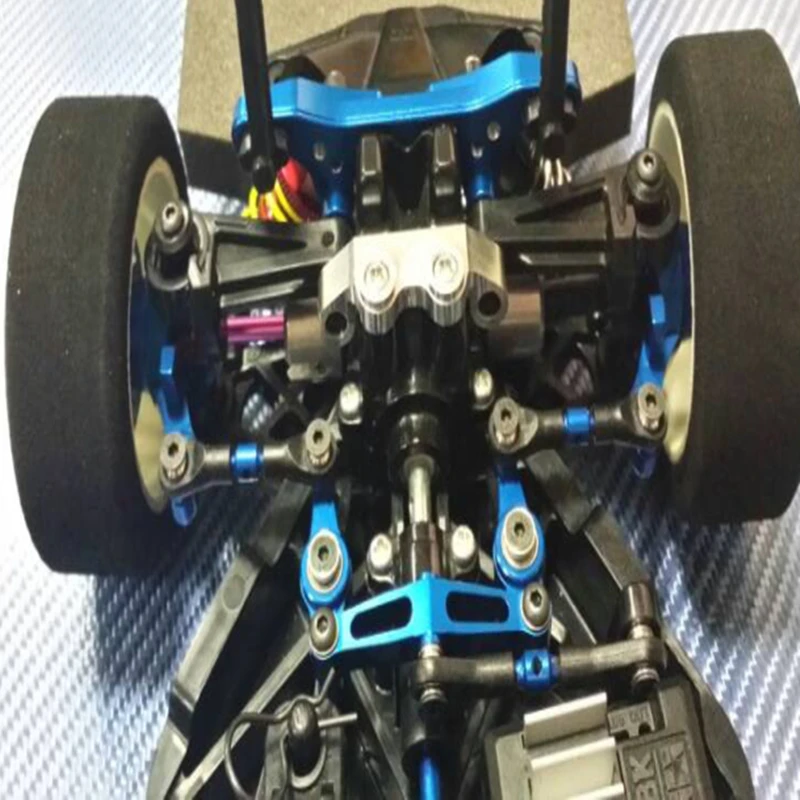 TAMIYA TT02 TT02T Sterzo Regolabile Tirante Tirante Asta di Collegamento per Tamiya TT-02 TT-02T 1/10 RC Auto di Ricambio RC Auto