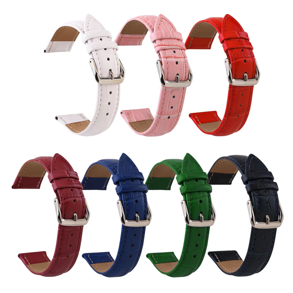 Watch strap 10mm 12mm 14mm 16mm 18mm 20mm 22mm Multi size and multi-color Men's and women's watches accessories band