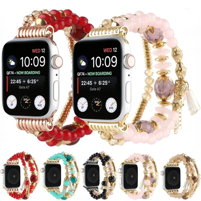 

_ Металлическая цепочка для Apple Watch UItra 8 7 45 мм 41 мм, браслет iWatch series 6 5 4 3 SE 44 мм 40 мм 42 мм 38 мм