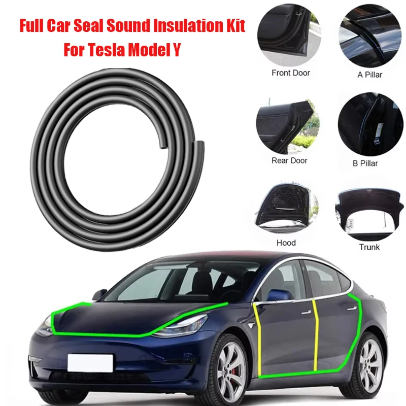 full-car-seal-sound-insulation-kit-for-tesla-model-y-juniper-2021-2026-noise-reduction-weather-stripping-car-accessories