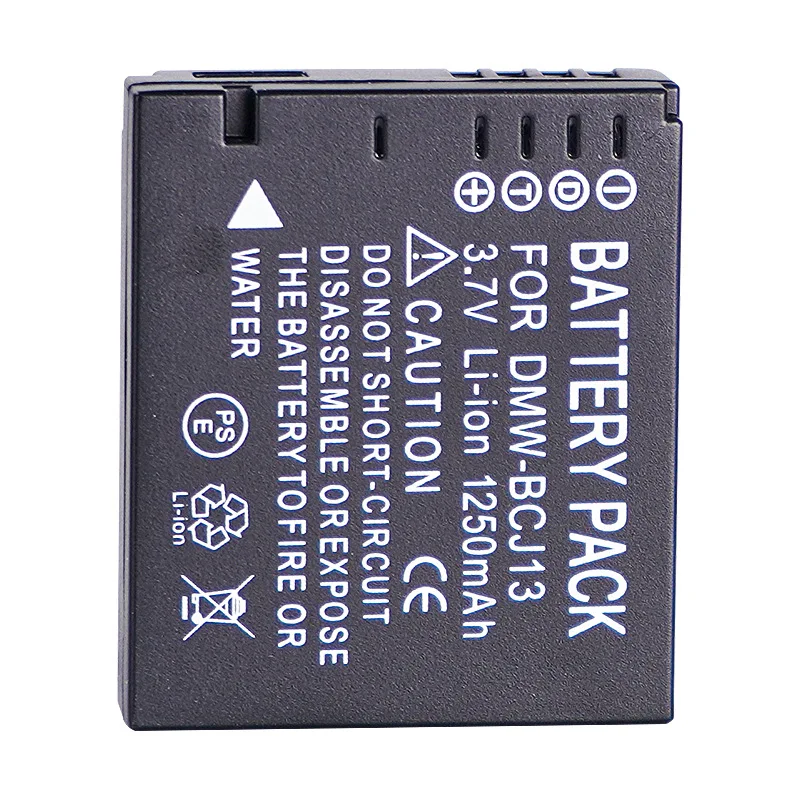 1250mAh DMW-BCJ13 BP-DC10 BPDC10 بطارية فك تشفير كاملة لباناسونيك لوميكس DMC-LX5 LX5GK LX5K LX5W LX7 LX7GK LX7K بطارية الكاميرا