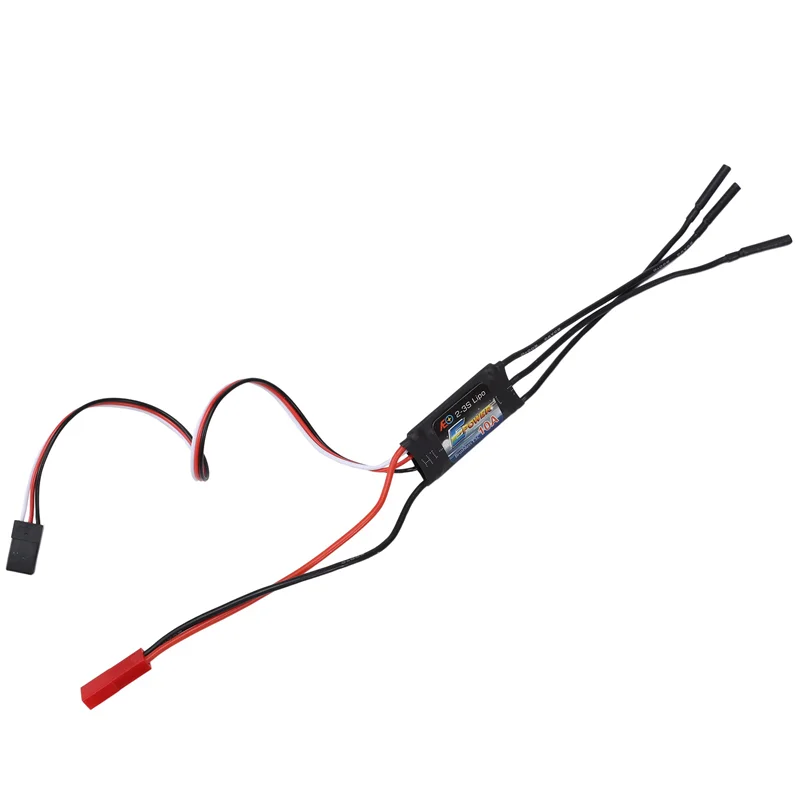 

A45F-ESC Motor Speed Controller Brushless ESC For RC Airplane With UBEC