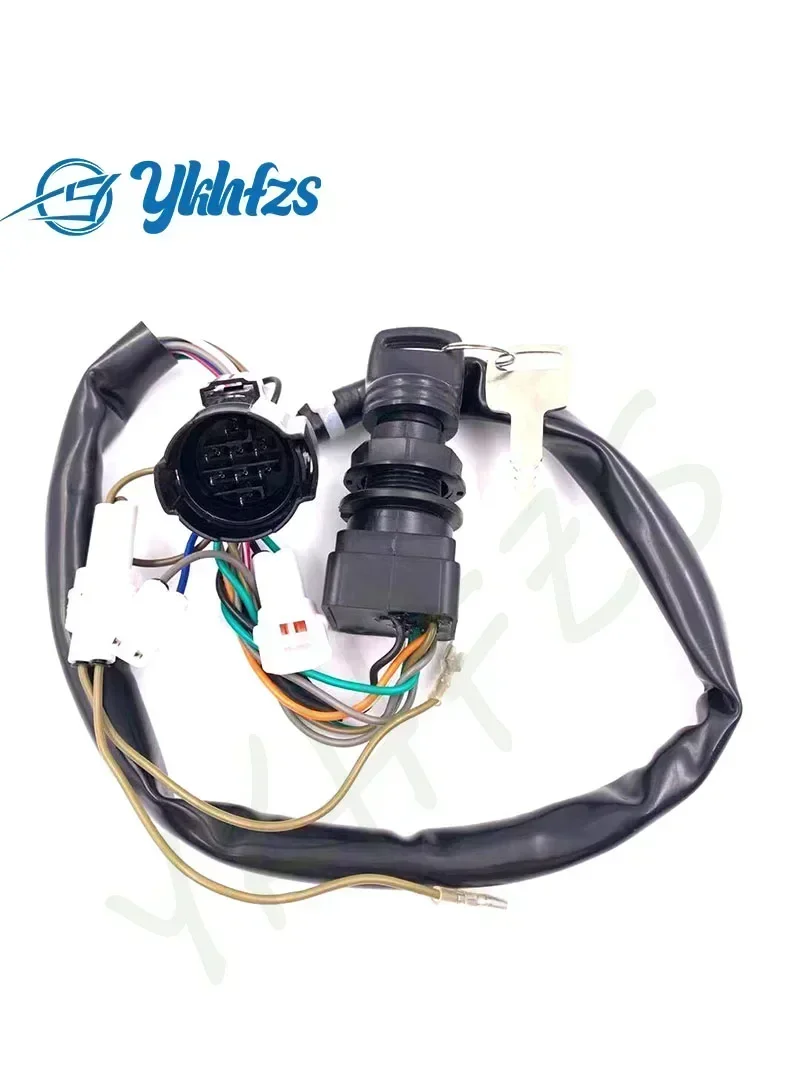 37110-93J00 Boat Ignition Key Switch Assy for Suzuki 4 Stroke DF 9.9 - 250 HP Outboard Motor Control Box 37110-93J01 37110-93J02