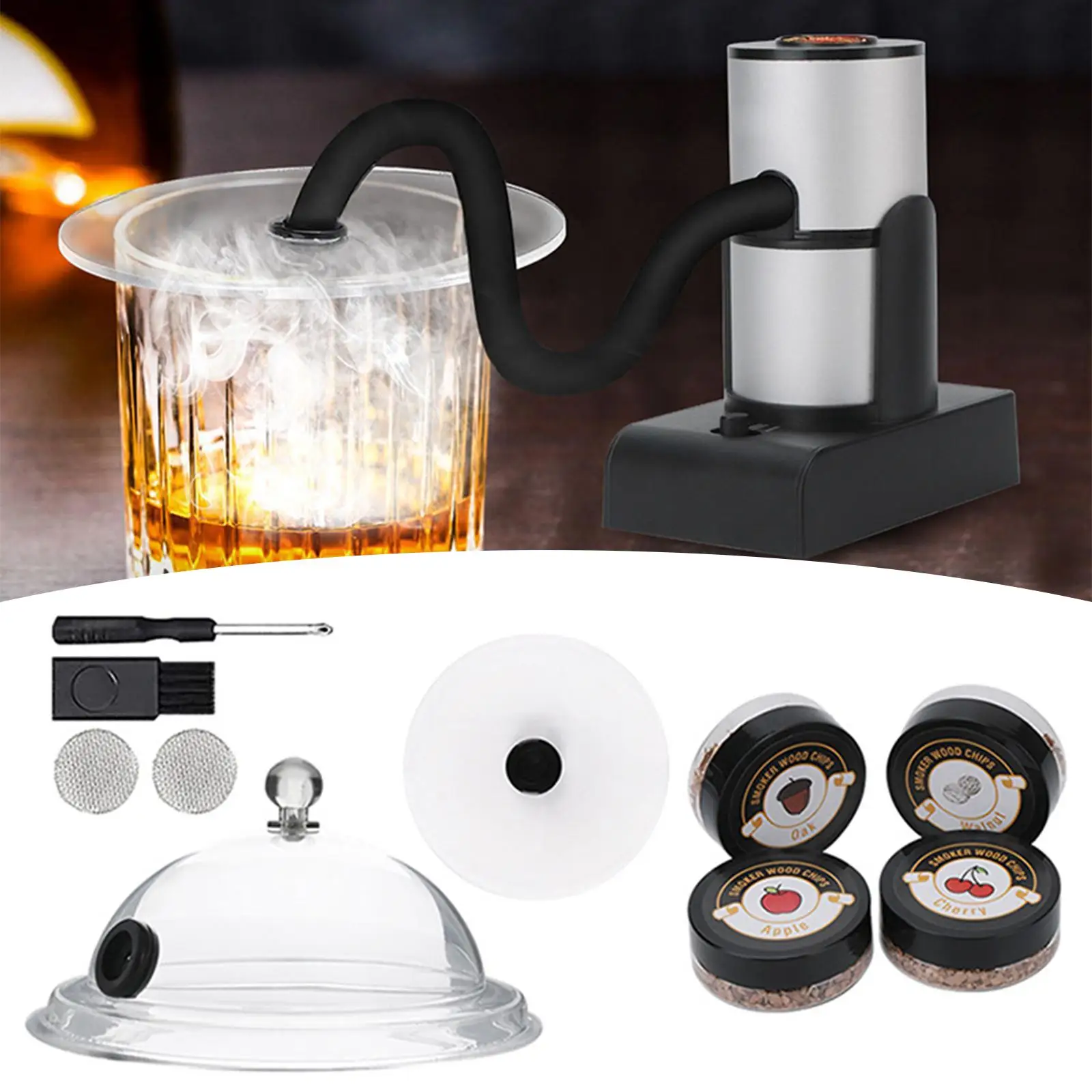 

Food Cooking Smoke Infuser Electric Kitchen indoor e outdoor for Steak Kitchen