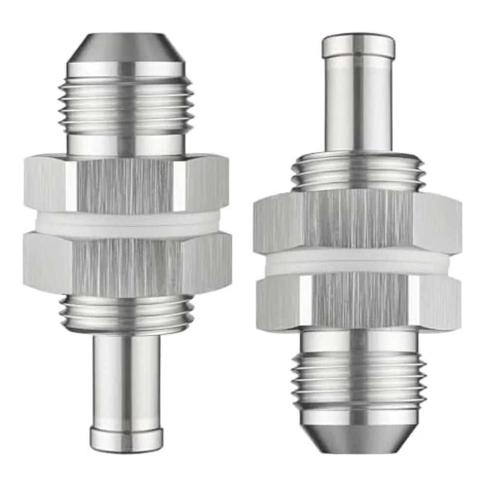 

Адаптер-переходник 3/8 дюйма для топливной системы, герметичный, с двумя гайками для панельного крепления и четырьмя резиновыми шайбами