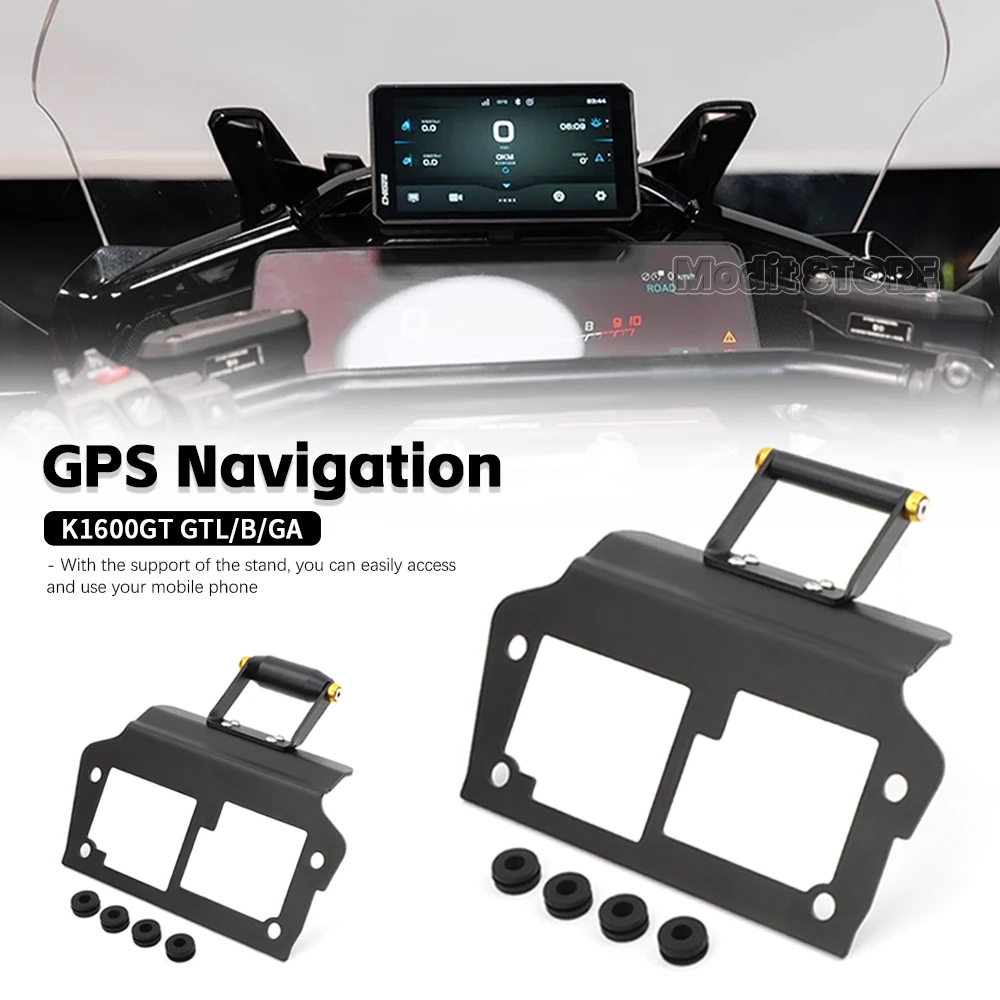 for-bmw-k1600gt-gtl-ga-k1600b-2022-2025-motorcycle-accessorie-navigation-bracket-instrument-extension-bracket-gps-holder-modifie