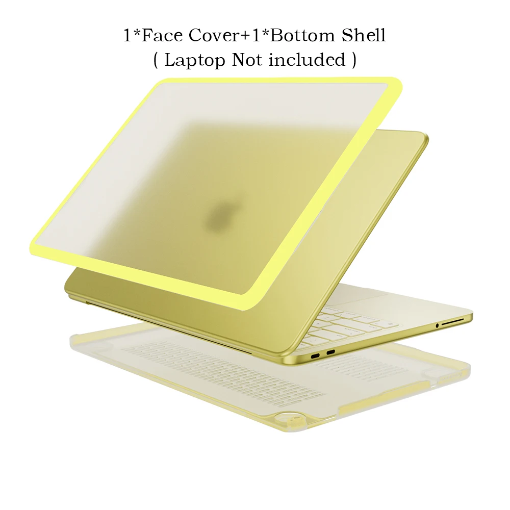 Laptop-Hülle für MacBook Neo 13 2026 Cover mit Kühlöffnungen TPU-Kante Hartschale für MacBook Neo A18 Pro Chip Schutzhülle