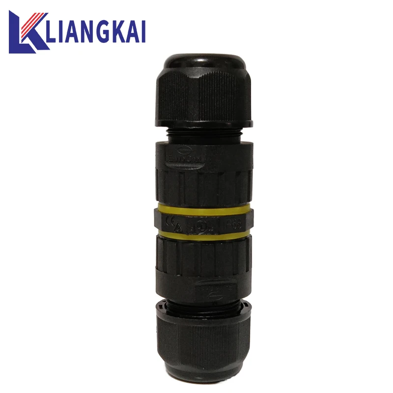 

1-in-2-out-4 Core Waterproof IP68 Connector 10-14mm Underwater Direct Docking Splitter 10-in-2-out-4 Core Waterproof Connector
