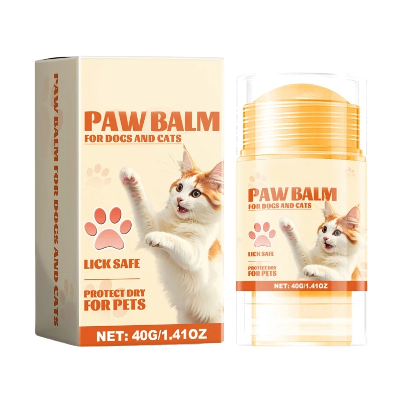 2024 New Safe Dogs Paws Caring Balm Pet Gentle Foot Balm Cats Paws Care Nourishing Cream