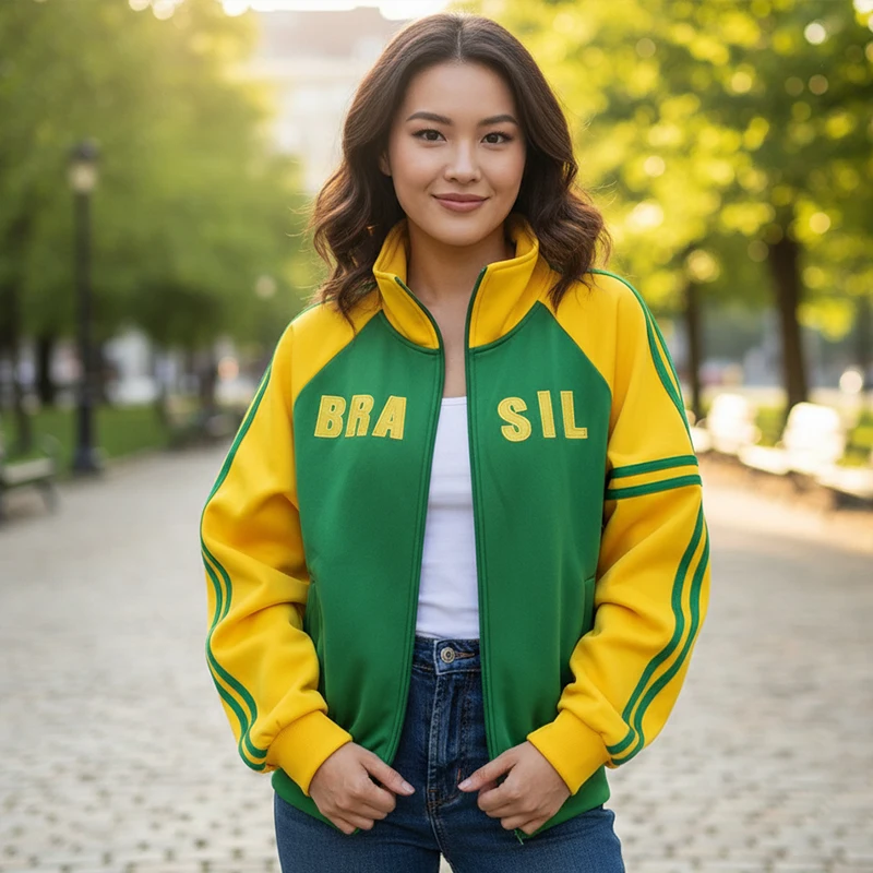 

Retro Autumn And Winter Street Zipper Hoodie Korean Fashion Couple Top New Y2k American Casual Gothic Oversized Patchwork Jacket