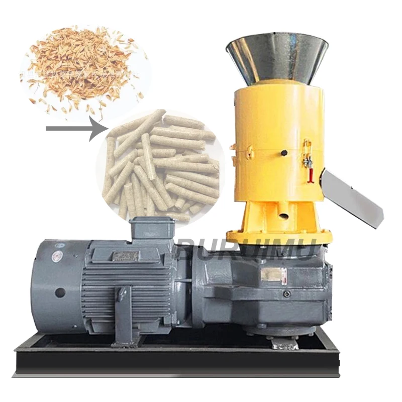 High Productivity Feed Pellet Machine Hot Sale Cat Litter Feeds Pellet Machinery with Engine Motor Core Components