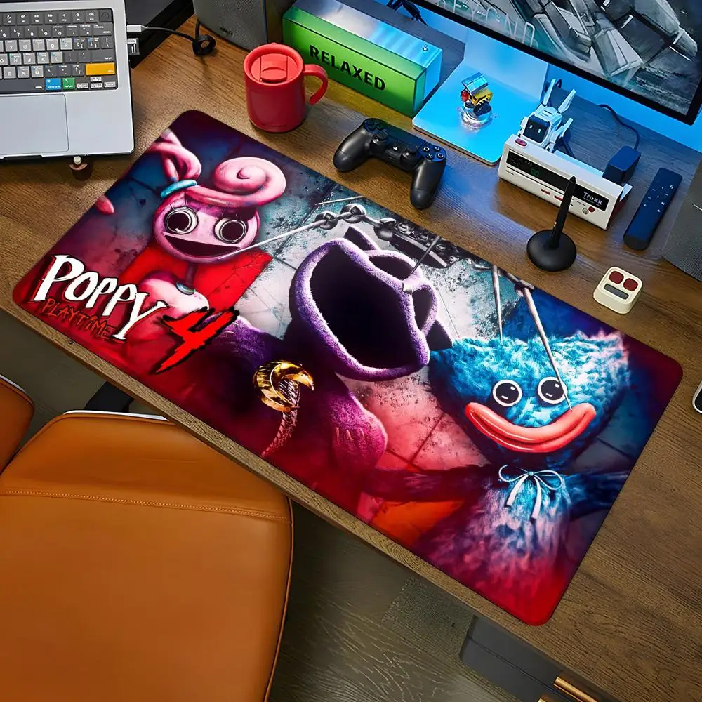 

MINISO-CatNap P-Poppies P-Playtimes Mouse Pad Gaming Mousepad Abstract Large 800x400x2mm Mause Carpet PC Desk