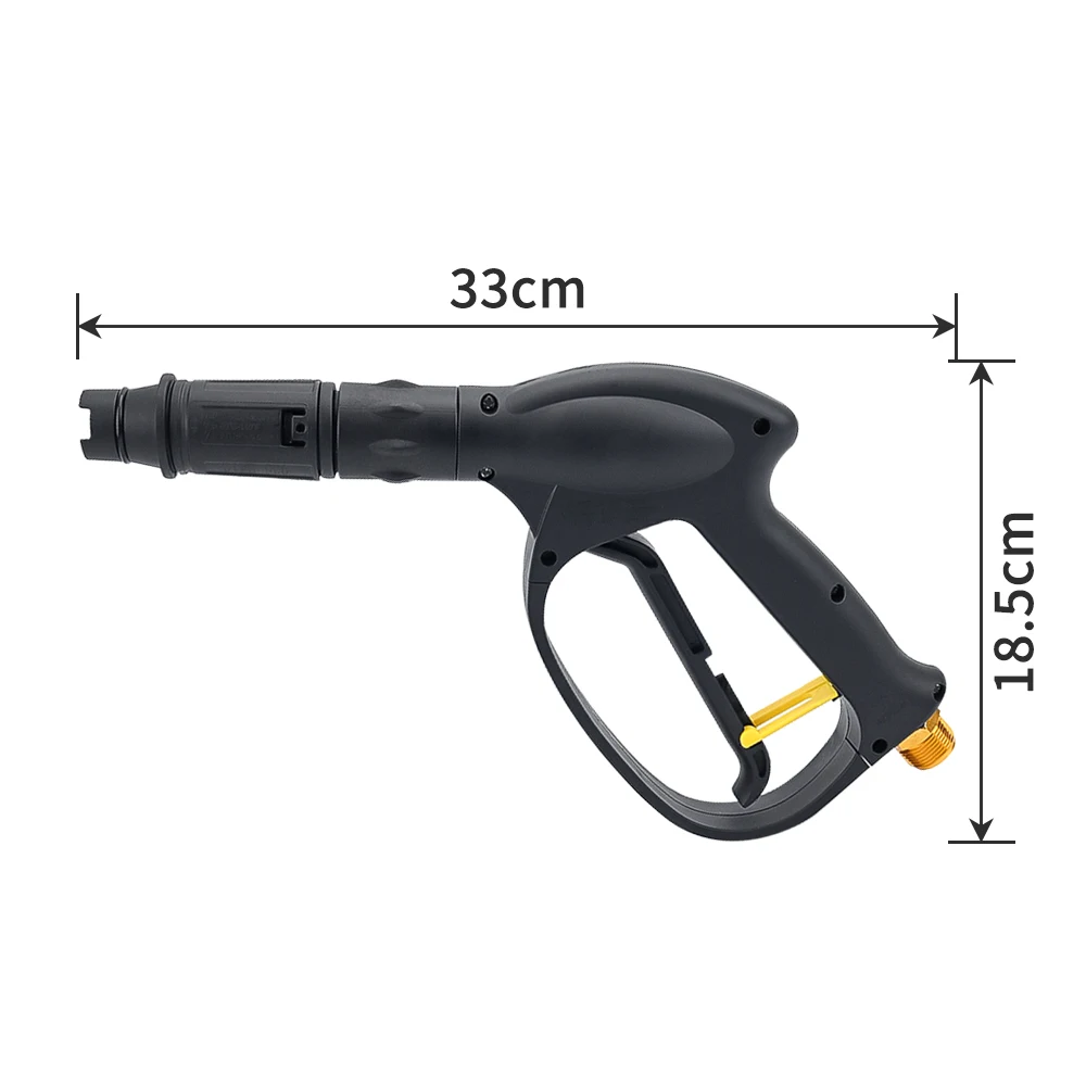 High Pressure Car Wash Water Gun with M22 Inlet-14mm Jet Adjustable Nozzle Car Washing Sprayer Gun Trigger Handle Washer Gun - view 4