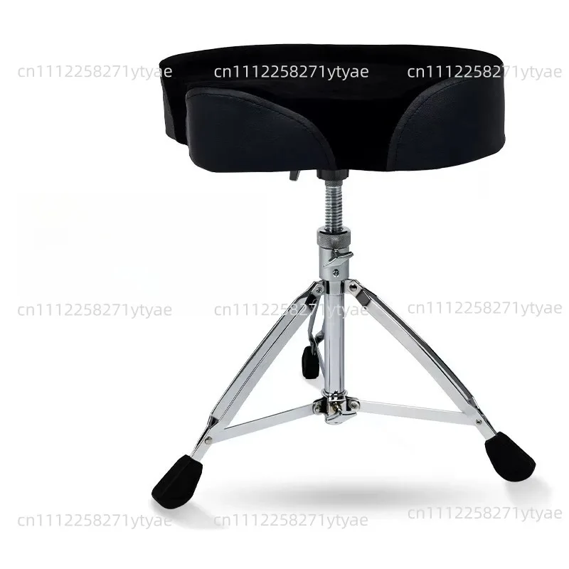 Large Saddle Screw Adjustable Drum Stool  Models High And Low Rotating Velvet
