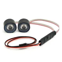 Front Headlight Angel Eye 8601 For ZD Racing EX-07 DBX-07 EX07 DBX07 1/7 RC Car Upgrade Parts Spare Accessories