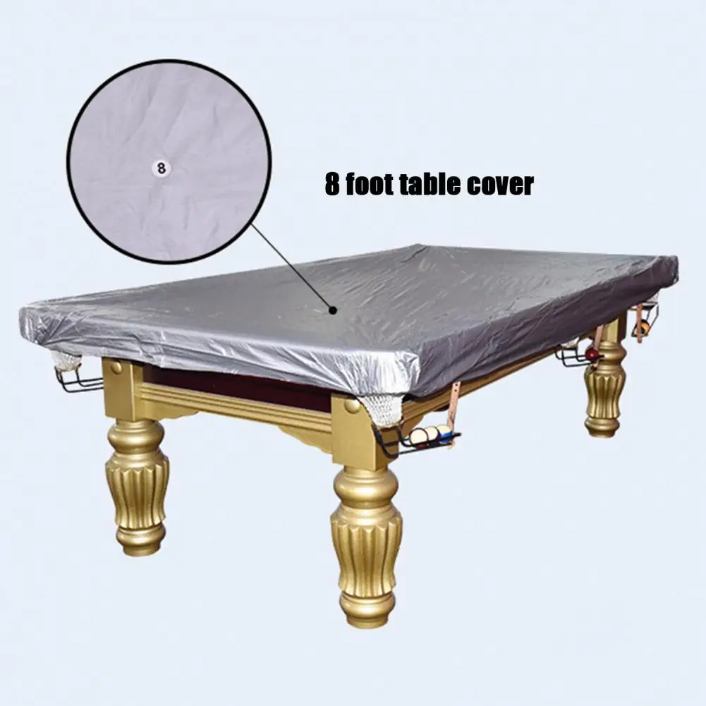 10 Feet Pool Table Cover Heavy Duty Waterproof Pool Table Cover for Billiard Snooker Tables Durable Dust for 7/8/9/10/12ft