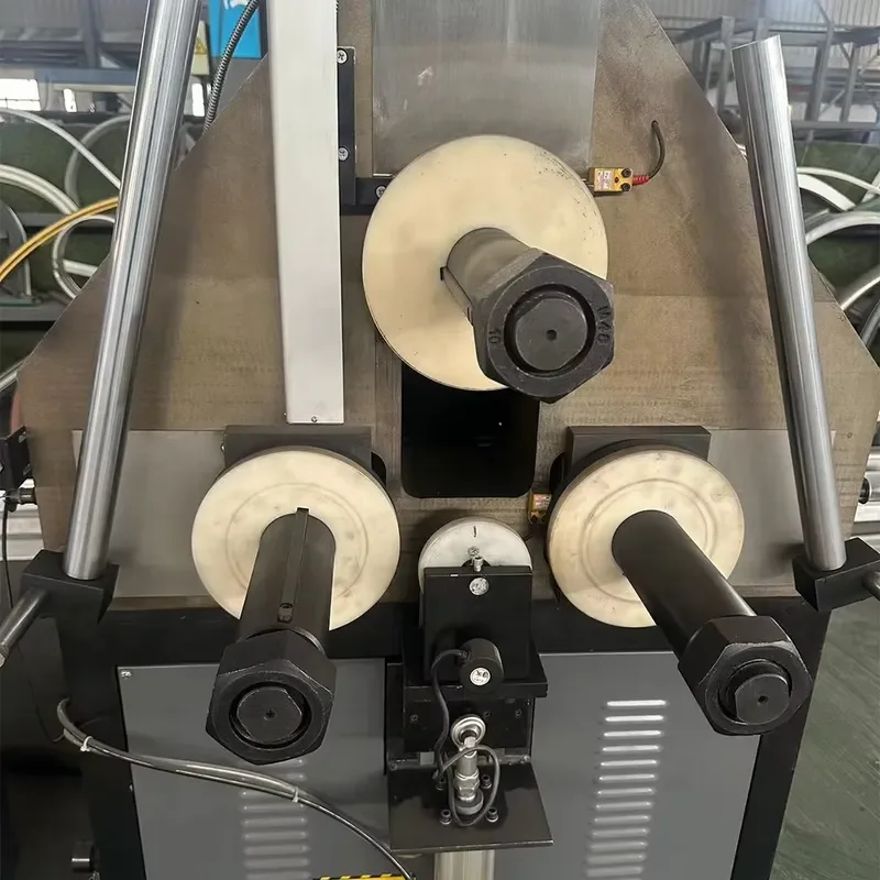 LLWYJ-20T/25T Vertical Profile Roll Bender Multi-Material Compatible for Aluminum Steel Copper and Alloy Profiles