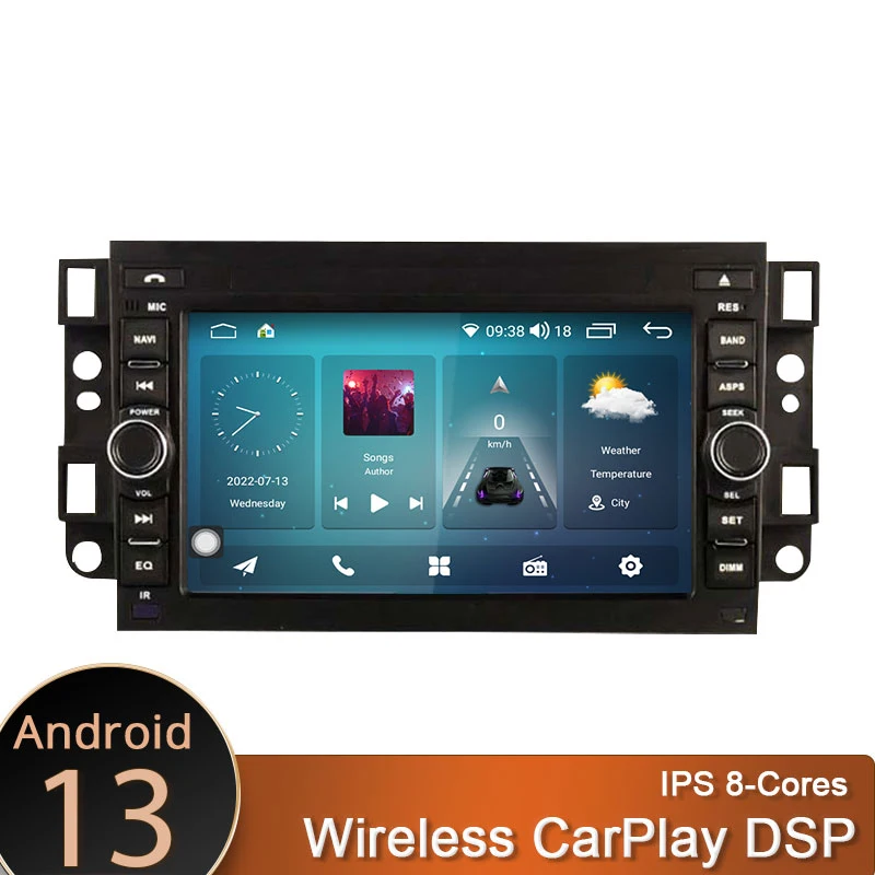 Android 13 8+128G Car Multimedia player For Chevrolet Epica Captiva Lova Aveo Spark Optra Holden Radio GPS Stereo DSP Carplay