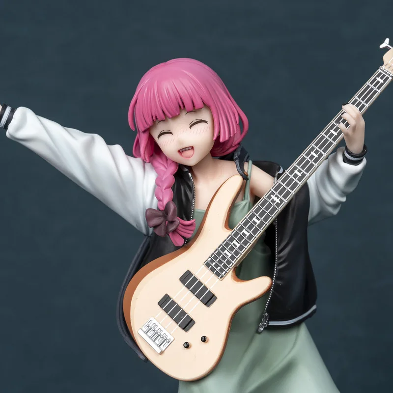 وحيدا روك كيكوري هيروي الشكل الفرقة باسست فتاة جميلة أنيمي اليابانية أوتاكو حافظة كمبيوتر نموذج عيد الميلاد زخرفة هدية عيد ميلاد #3