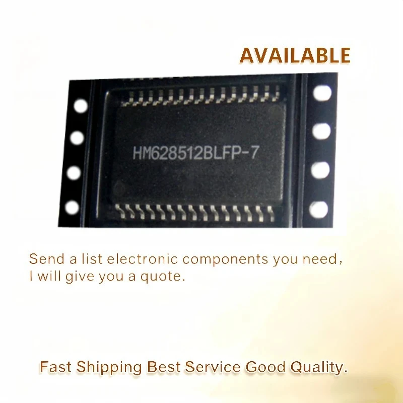 50Pcs/Lot Original HM628512BLFP-7 HM628512ALFP-7 HM628512 HM628512BLFP SOP-32 IC Chip  Best quality